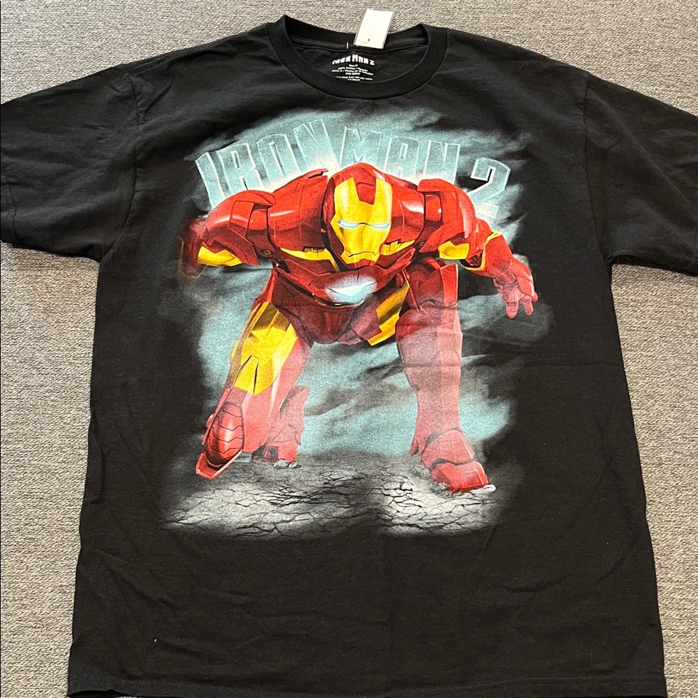 Marvel Black and Red Iron Man 2 T-Shirt